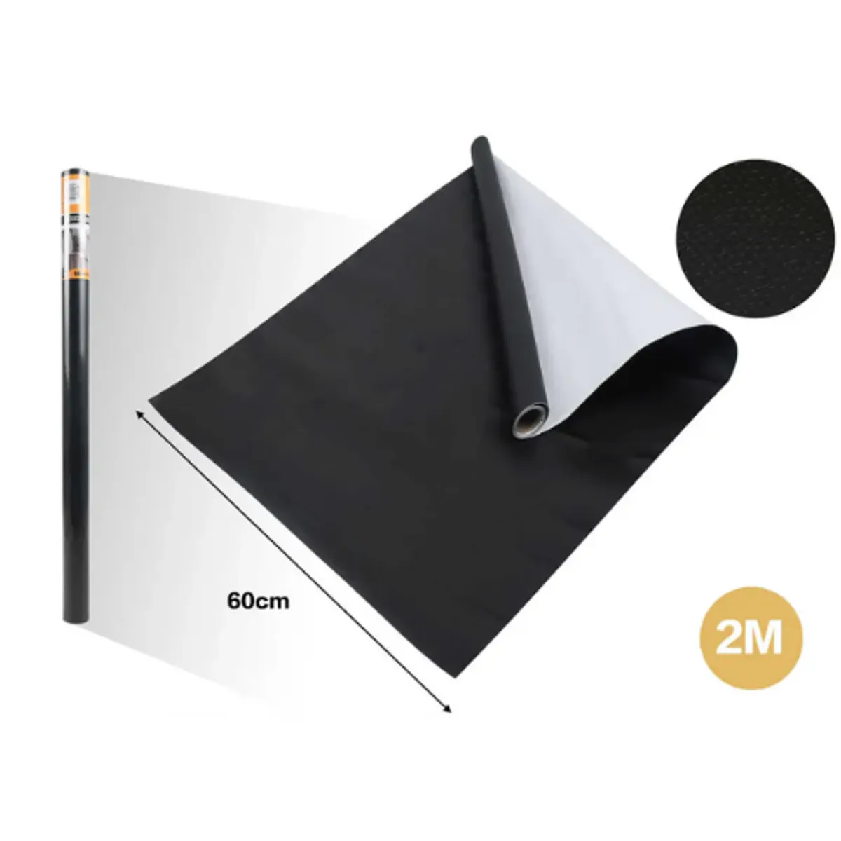 GENERICO - Papel Adhesivo Impermeable 2m x 60cm - Ideal Cocina y Baño