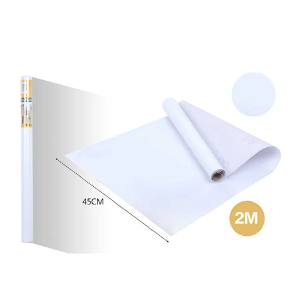 GENERICO - Papel Adhesivo DECOMURAL 2mx45cm - Ideal Cocina y Baño