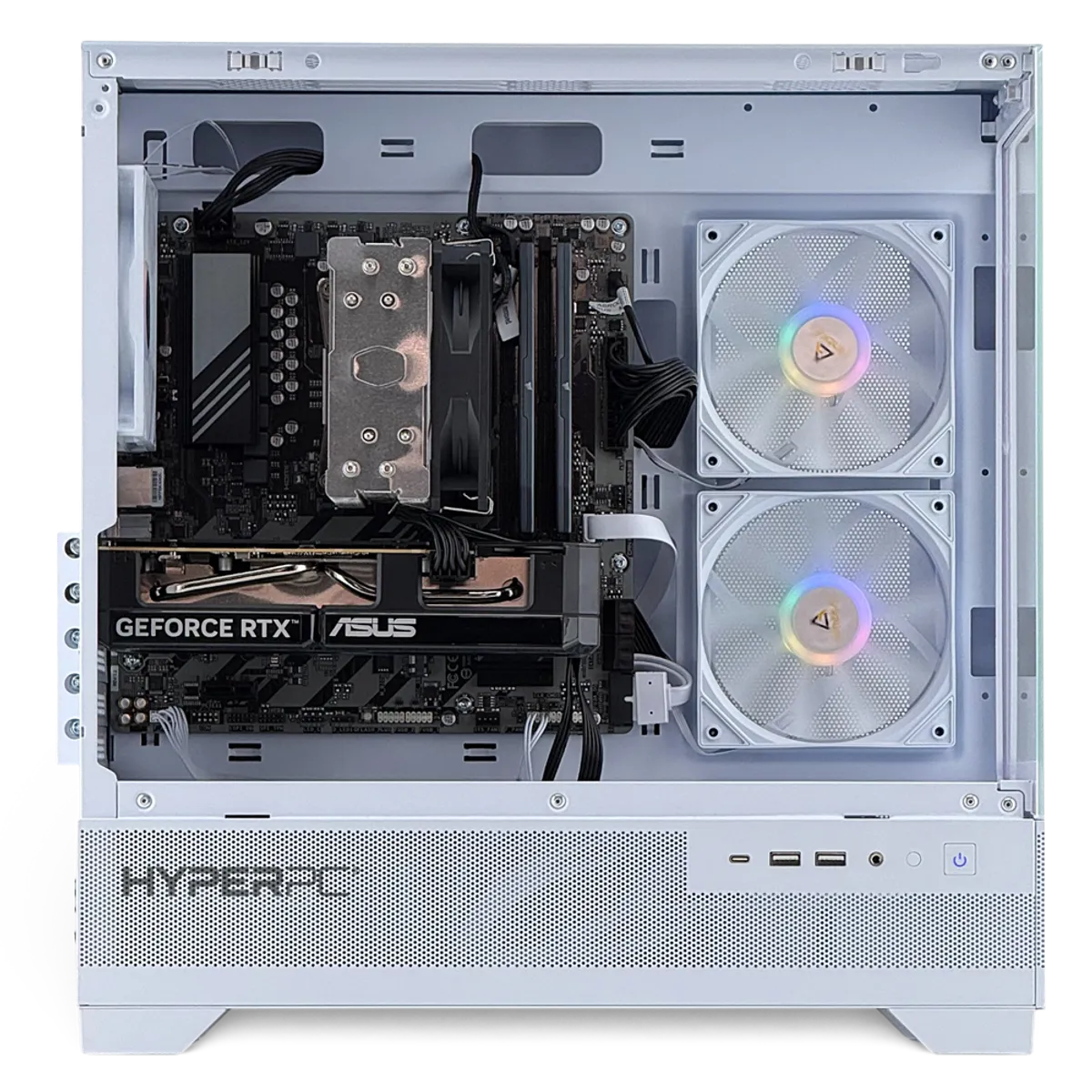 HYPERPC - PC GAMER Blanco INTEL CORE Ultra 5 245KF 16Gb 1Tb RTX 3050 WiFi