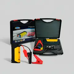GENERICO - Partidor Arrancador Portátil TM15 Auto Camioneta 12V USB LED Negro