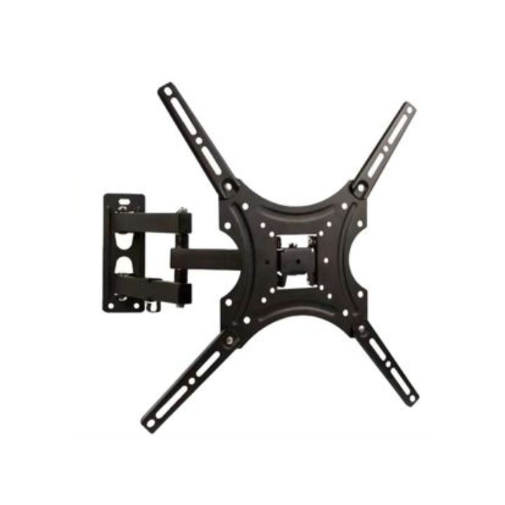 GENERICO Soporte Articulado De Pared Para TV 32-55 - Negro - Brazo Extensible - Carga Máxima 35kg