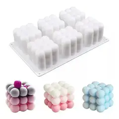 OEM - Moldes Para Resina De Silicona Artesanías Cocina Para Velas