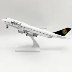 GENERICO - Boeing 747 "LUFTHANSA", 30 cms, Avión de Colección.