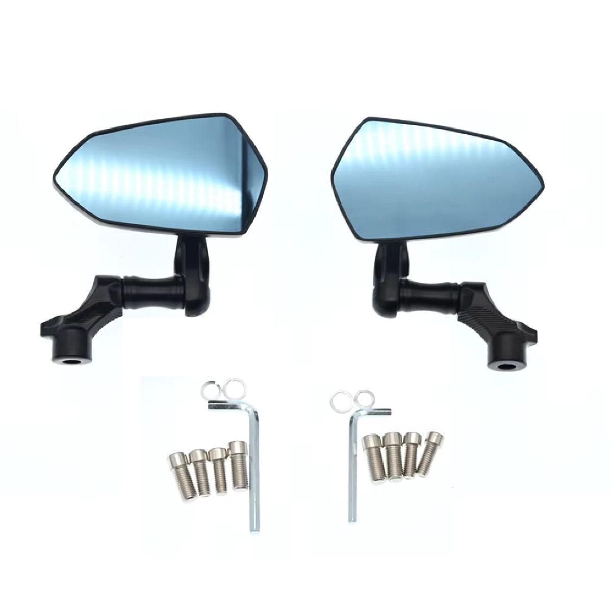 GENERICO - Espejos Para Moto  Articulado Marca