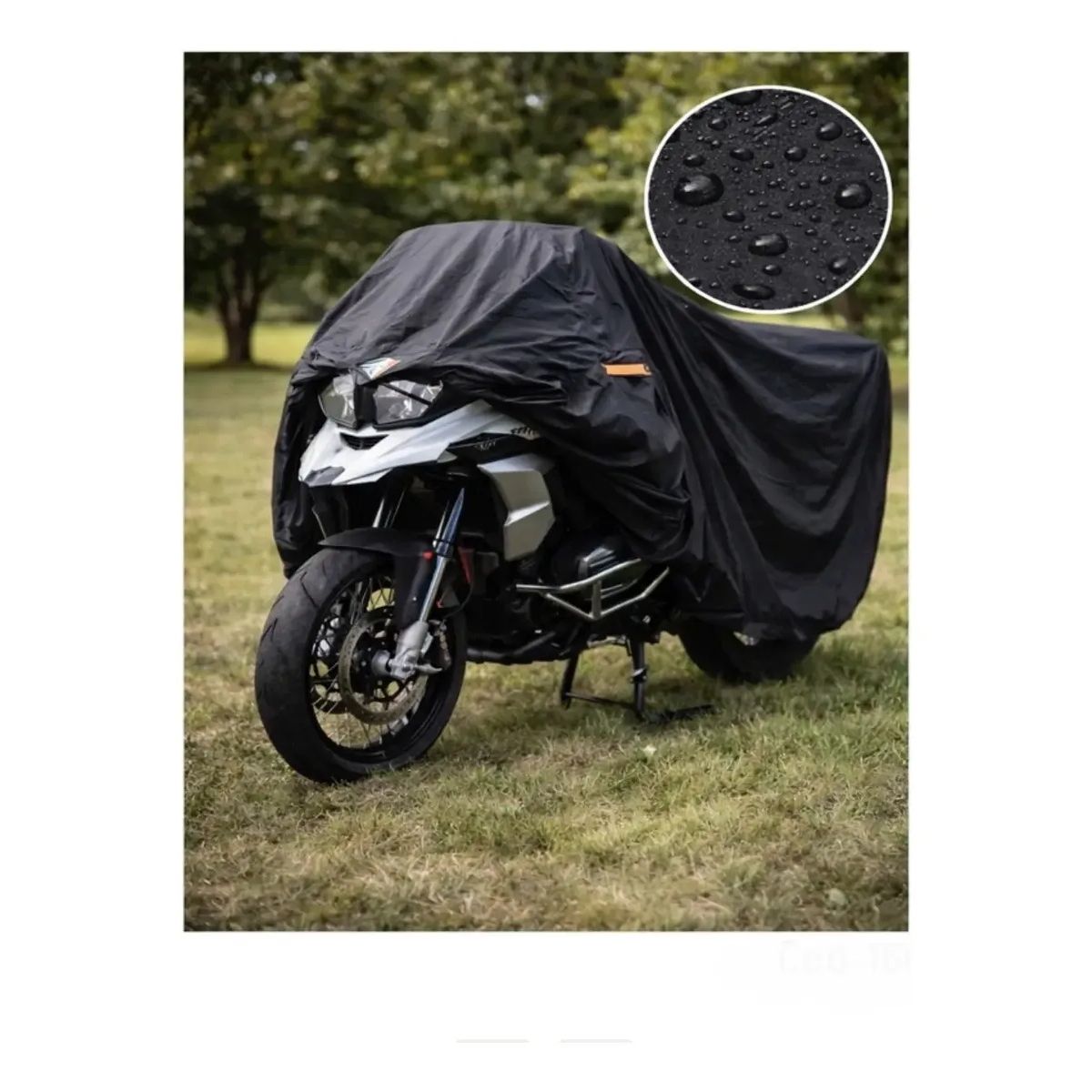 GENERICO - Funda Para Moto Adventure Con Ojales