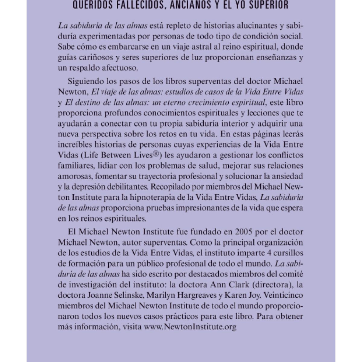 EDICIONES OBELISCO - La sabiduría de las almas