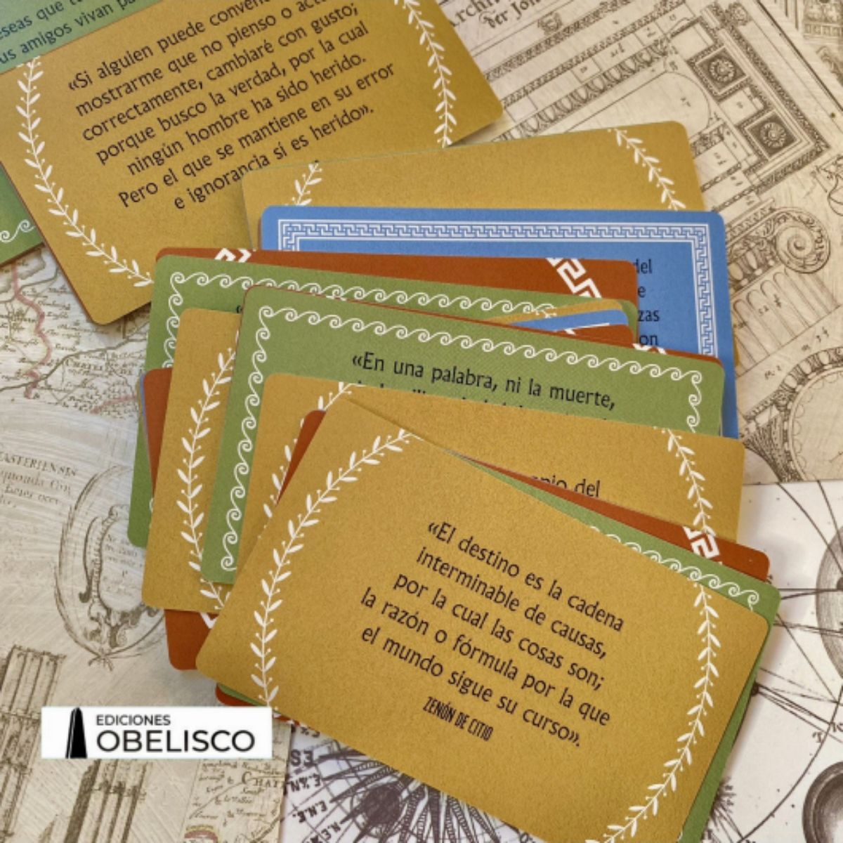 EDICIONES OBELISCO - Las enseñanzas de los estoicos (estuche)