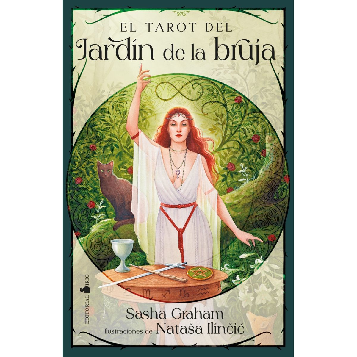 SIRIO EDITORIAL - El tarot del jardín de la bruja (Libro+Cartas)