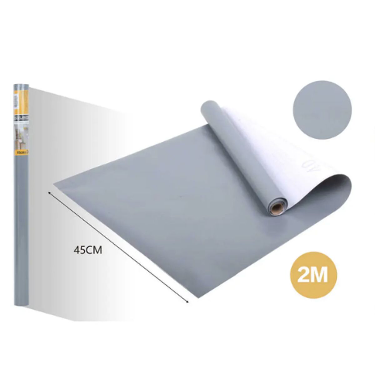 Papel Adhesivo DECOMURAL 2mx45cm - Ideal Cocina y Baño, marca GENERICO - Foto 2