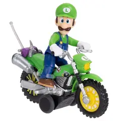NINTENDO - Figura Luigi con Motocicleta The Super Mario Galaxy Movie 485712
