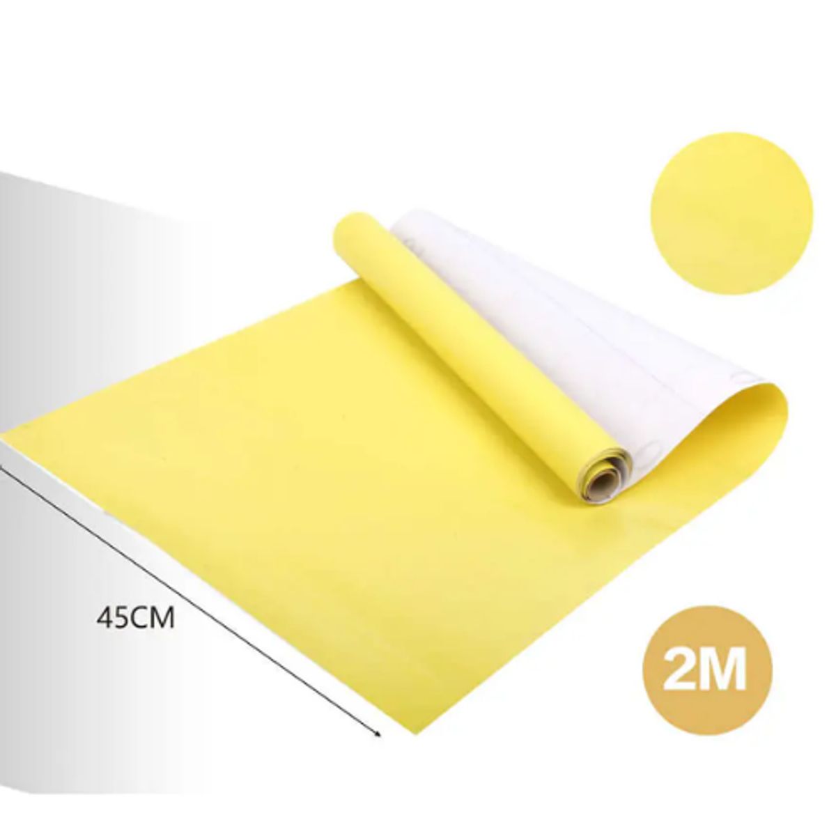 GENERICO - Papel Adhesivo DECOMURAL 2mx45cm - Ideal Cocina y Baño