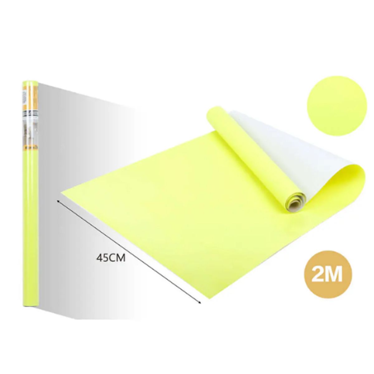 GENERICO - Papel Adhesivo DECOMURAL 2mx45cm - Ideal Cocina y Baño