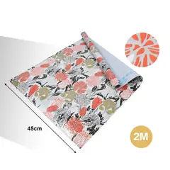 GENERICO - Papel Adhesivo DECOMURAL 2mx45cm - Ideal Cocina y Baño