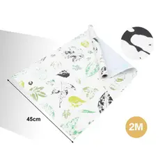 GENERICO - Papel Adhesivo DECOMURAL 2mx45cm - Ideal Cocina y Baño