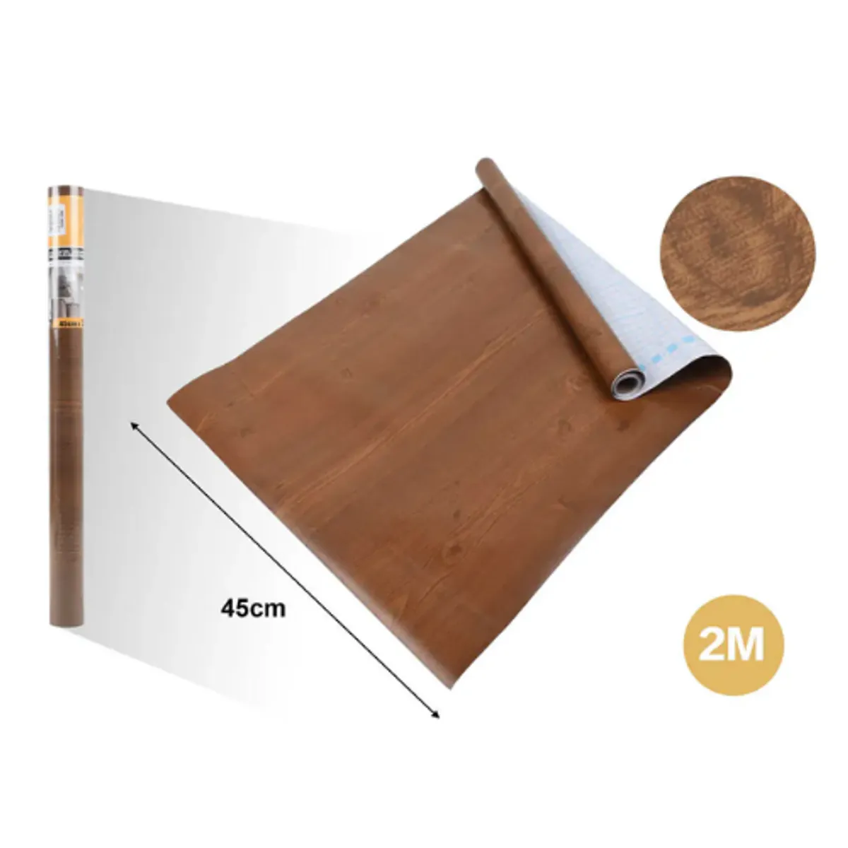 Papel Adhesivo DECOMURAL 2mx45cm - Ideal Cocina y Baño, marca GENERICO - Foto 2