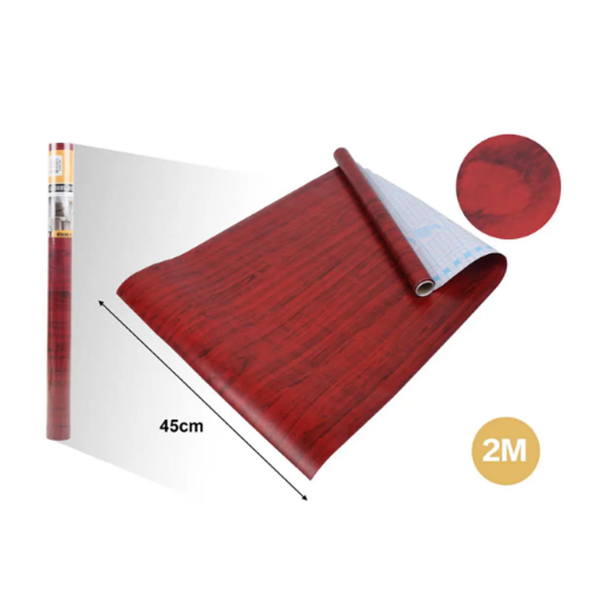 GENERICO - Papel Adhesivo DECOMURAL 2mx45cm - Ideal Cocina y Baño