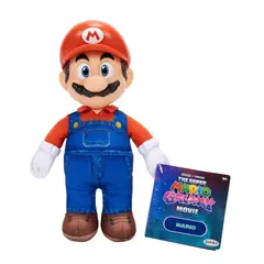 NINTENDO - Peluche Mario con Cabeza Plastica 23 Cm The Super Mario Galaxy Movie