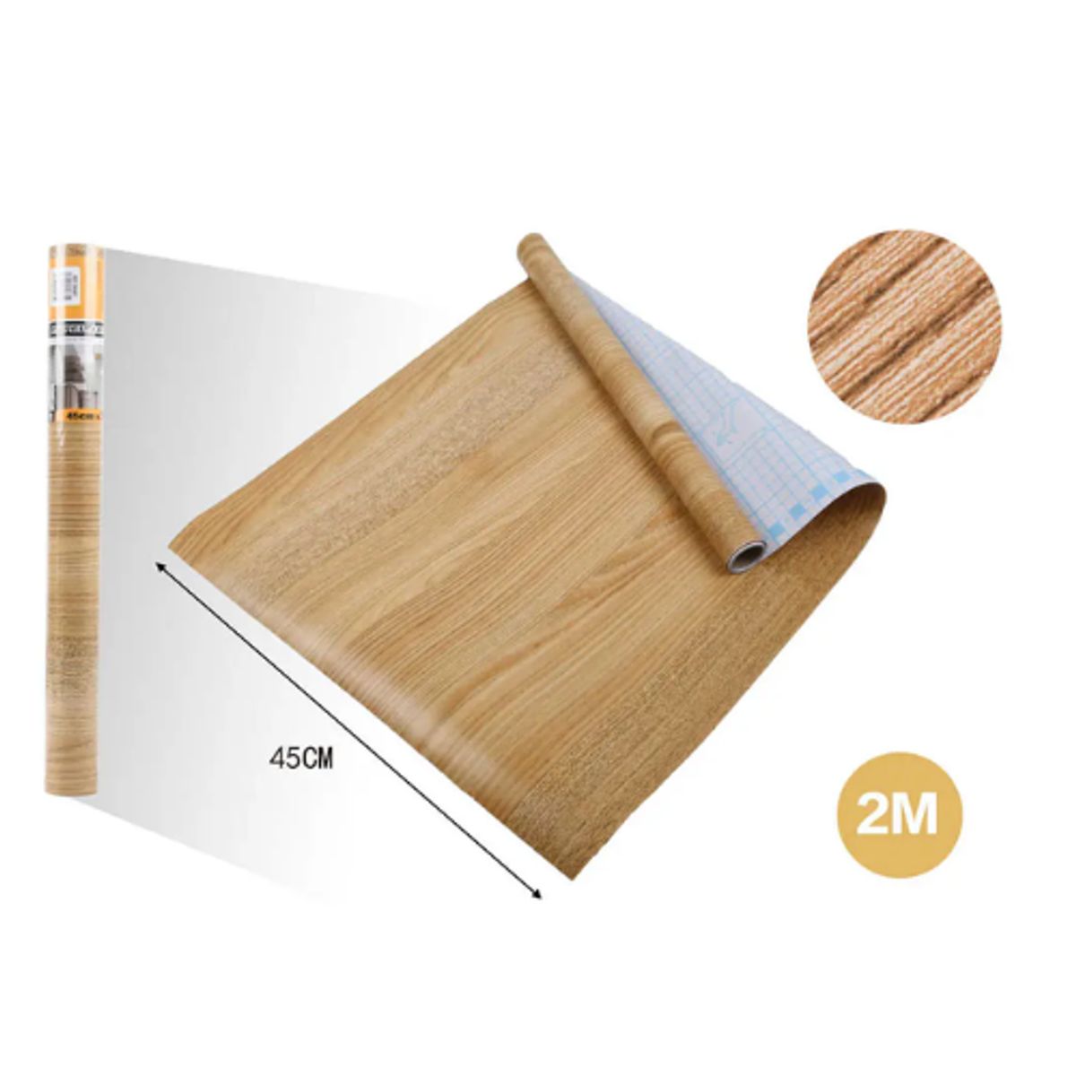 Papel Adhesivo DECOMURAL 2mx45cm - Ideal Cocina y Baño, marca GENERICO - Foto 2
