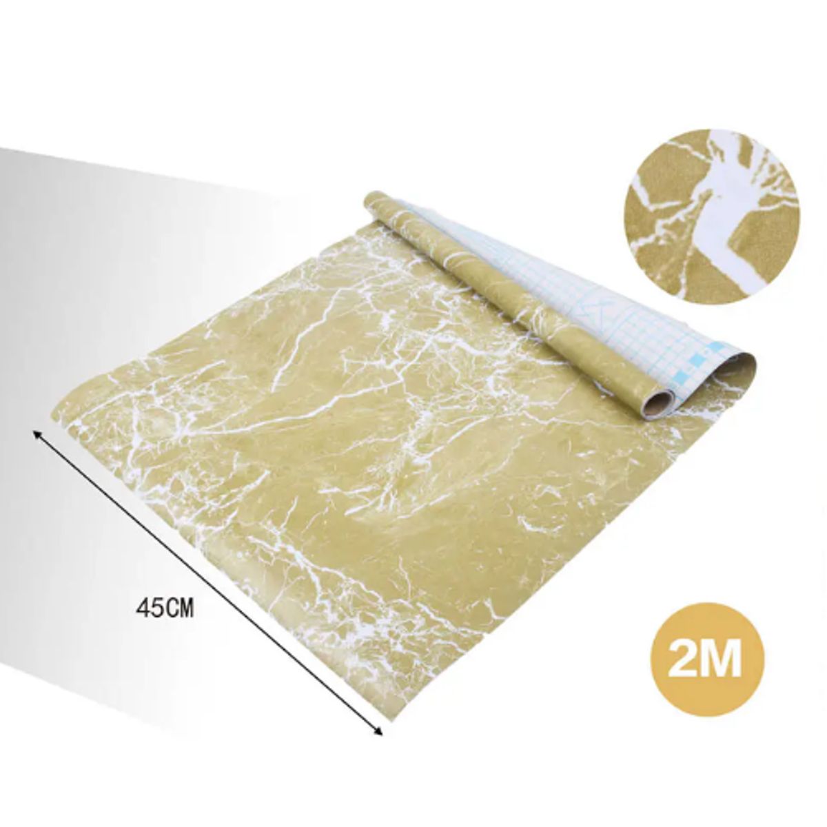 Papel Adhesivo DECOMURAL 2mx45cm - Ideal Cocina y Baño, marca GENERICO - Foto Principal