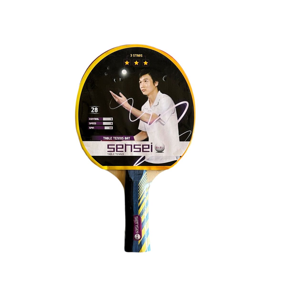 SENSEI - Paletas de Ping pong sensei 3 estrella