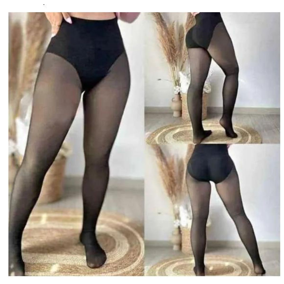 HDM - Pantys efecto piel Polar