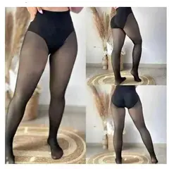 HDM - Pantys efecto piel Polar