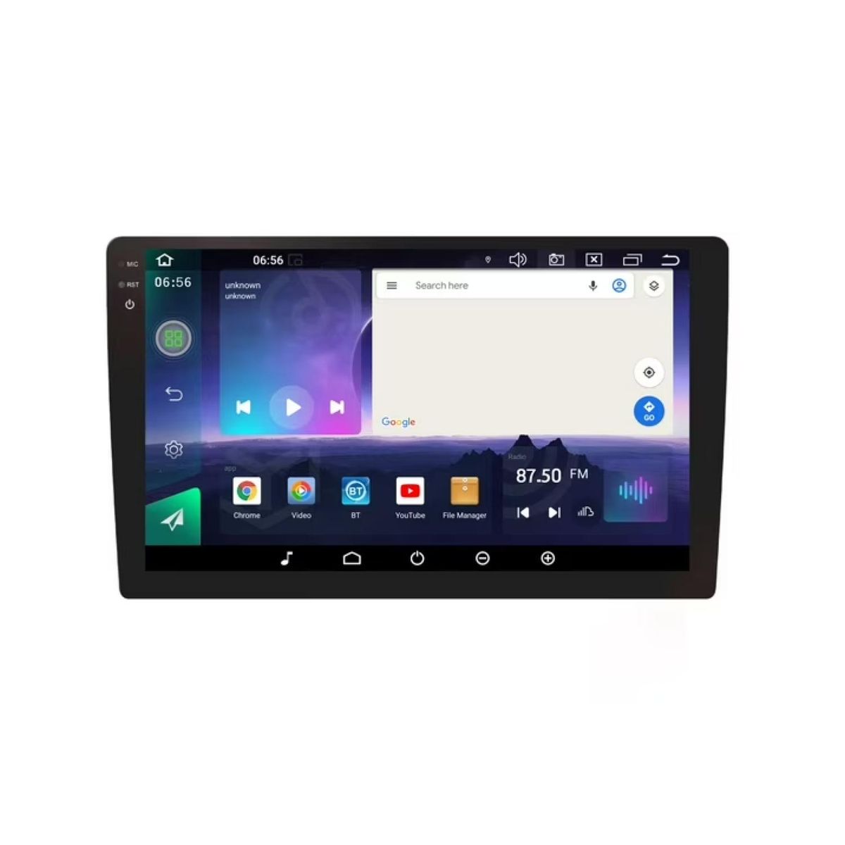 AIWA - Radio Pantalla Para Automovil  9.5" 2K 4gb Android Aw-2K Aiwa