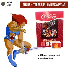 GENERICO - Álbum Thundercats (rmst 86´-cocacola) + Todas Sus Láminas A Pegar