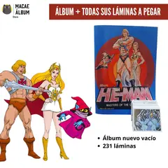 GENERICO - Álbum He Man (rmst 83') + Todas Sus Láminas A Pegar