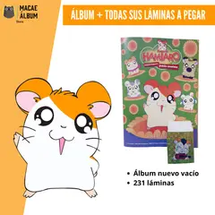 GENERICO - Álbum Hamtaro + Todas Sus Láminas A Pegar