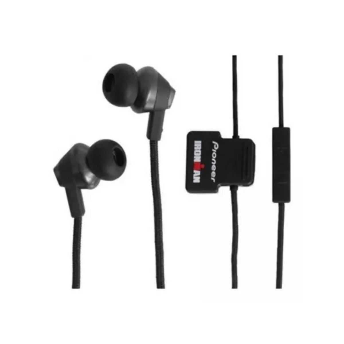 PIONEER - Audifonos Bluetooth InEar Deportivos Negro Ironman Pioneer