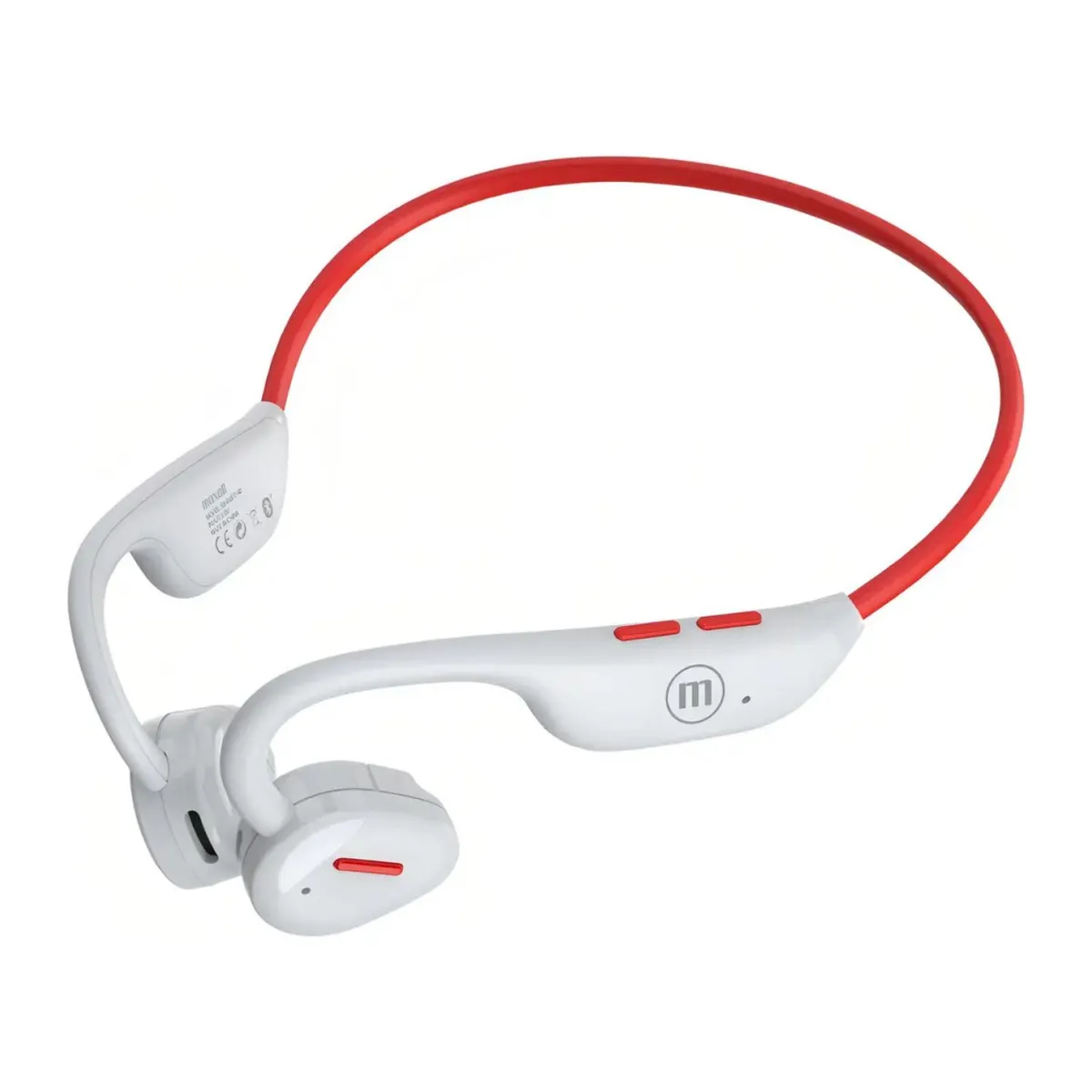 MAXELL - Audifonos Bluetooth InEar Deportivos Blanco Airlink Maxell