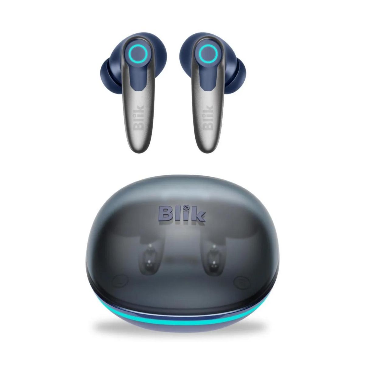 BLIK - Audifonos Bluetooth InEar TWS Gris Game-X Blik