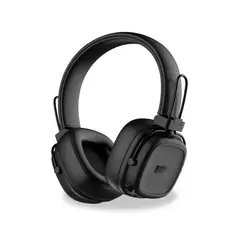 BLIK - Audifonos Bluetooth OverEar Acolchados Negro Feel250