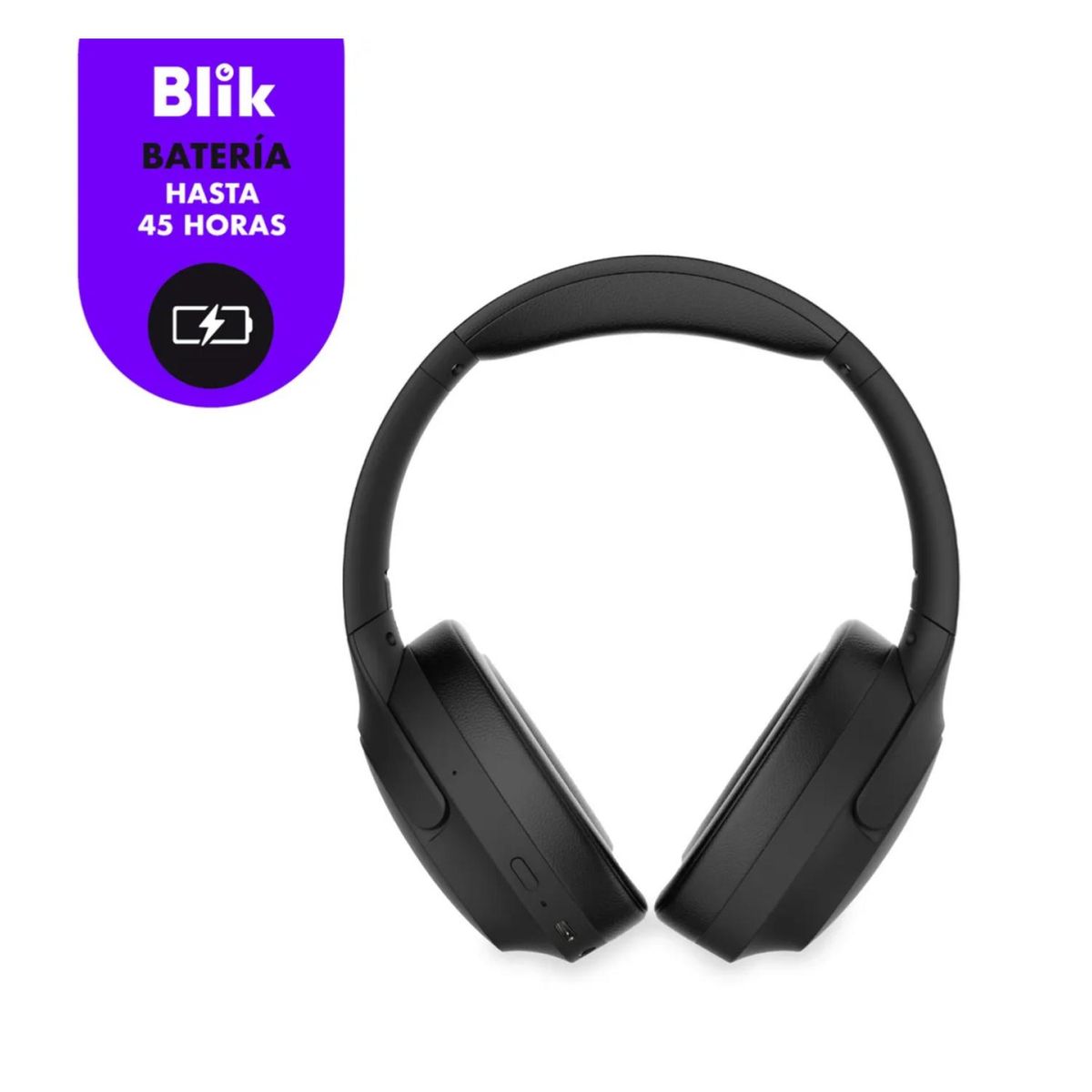 BLIK - Audifonos Bluetooth OverEar Plegables Negro 600 Essence Blik
