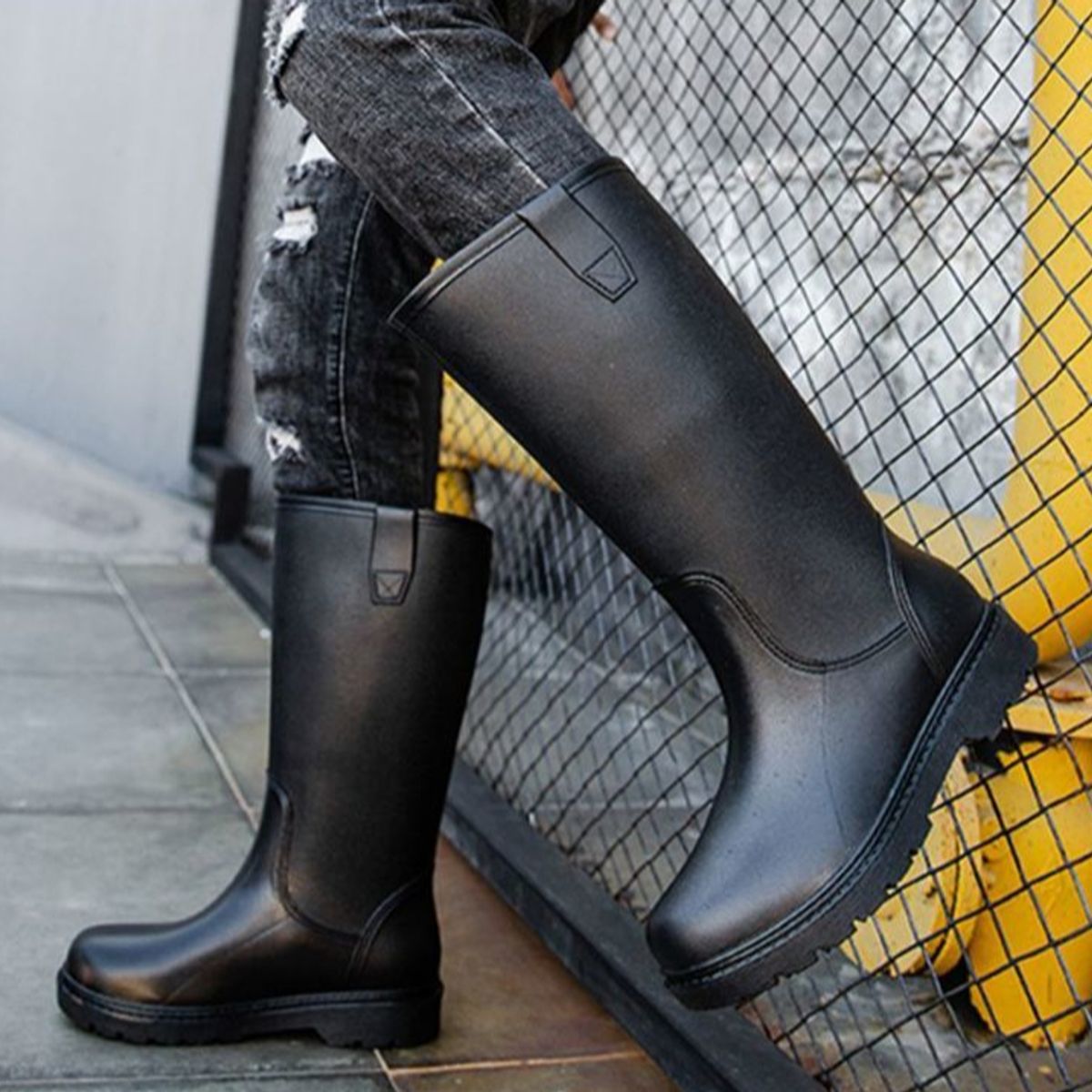 Botas de Agua Hombre Impermeable Lluvia, marca GENERICO - Foto 2