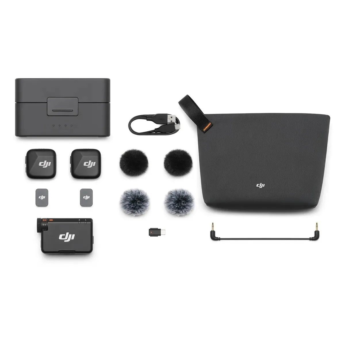 DJI - Dji Mic Mini 2Tx + 1Rx + Charging Case