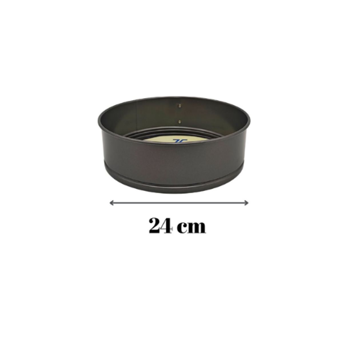GENERICO - Molde Redondo Desmontable 24×6cm 6 Unid