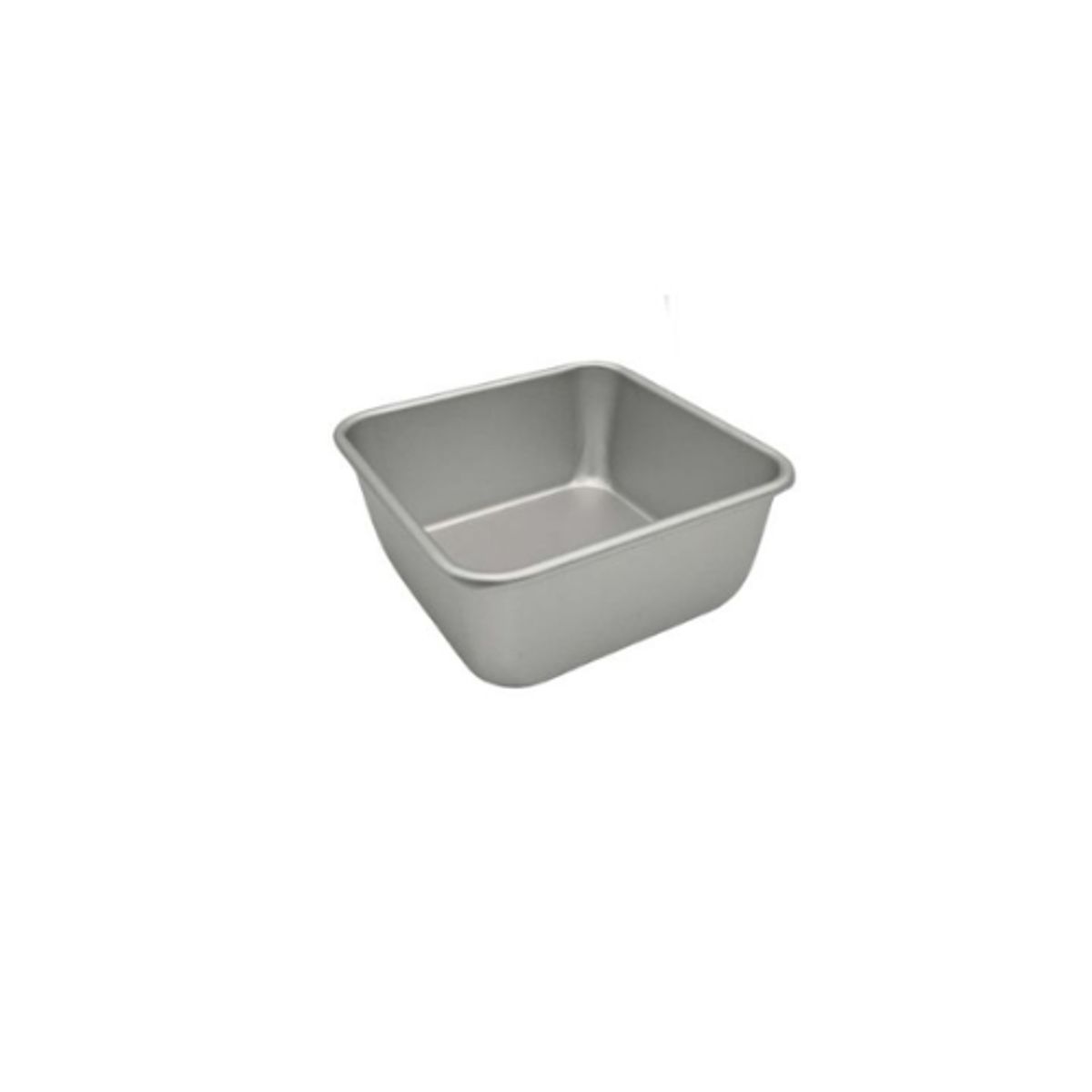 GENERICO - Molde Cuadrado Desmontable Aluminio 16x7cm 12 Unid