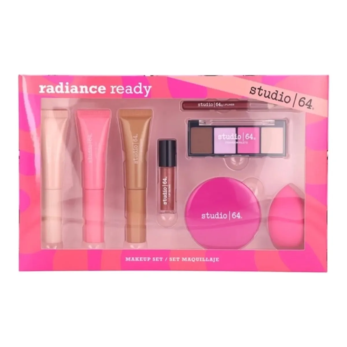 STUDIO 64 - Set Maquillaje Radiance Ready - STUDIO 64