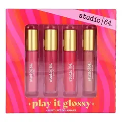 STUDIO 64 - Set De Labiales Play It Glossy -