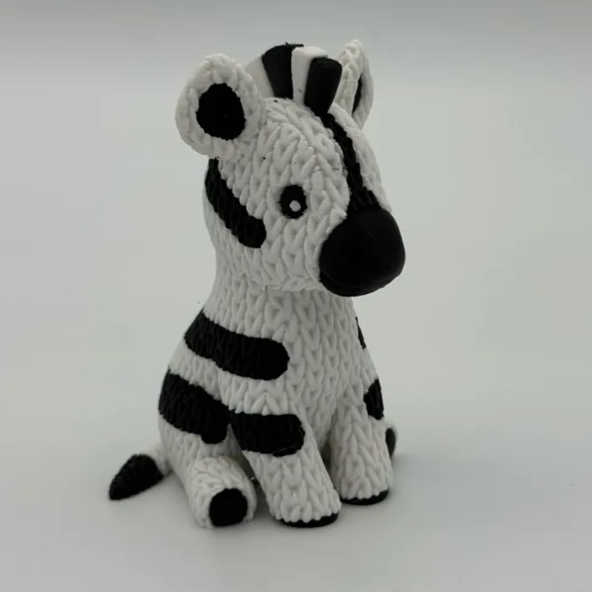 GENERICO - Figura cebra estilo tejido