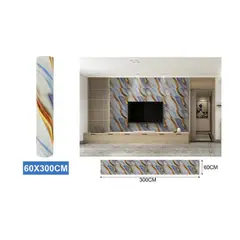 GENERICO - Papel Adhesivo DECOMURAL 60X300CM AZULEJO- Ideal Cocina y Baño