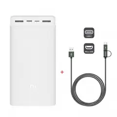 XIAOMI - Cargador Portatil Bateria Mi Power Bank 30000mah 24W
