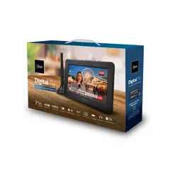 MLAB - Televisor Color Digital Portatil 7 Pulgadas Recargable COD 9412