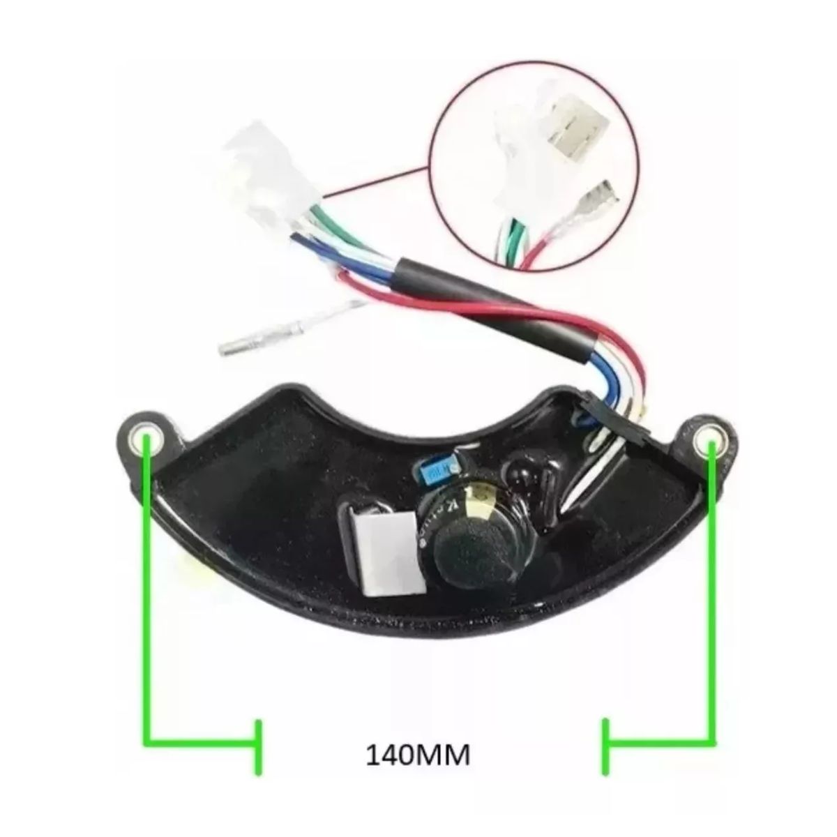 GENERICO - Avr Generador 5kw A 6.5kw Monofásico 6 Cables 250v-470uf