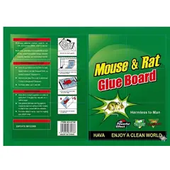 GENERICO - Pack de 10 Trampa adhesiva para ratones y ratas