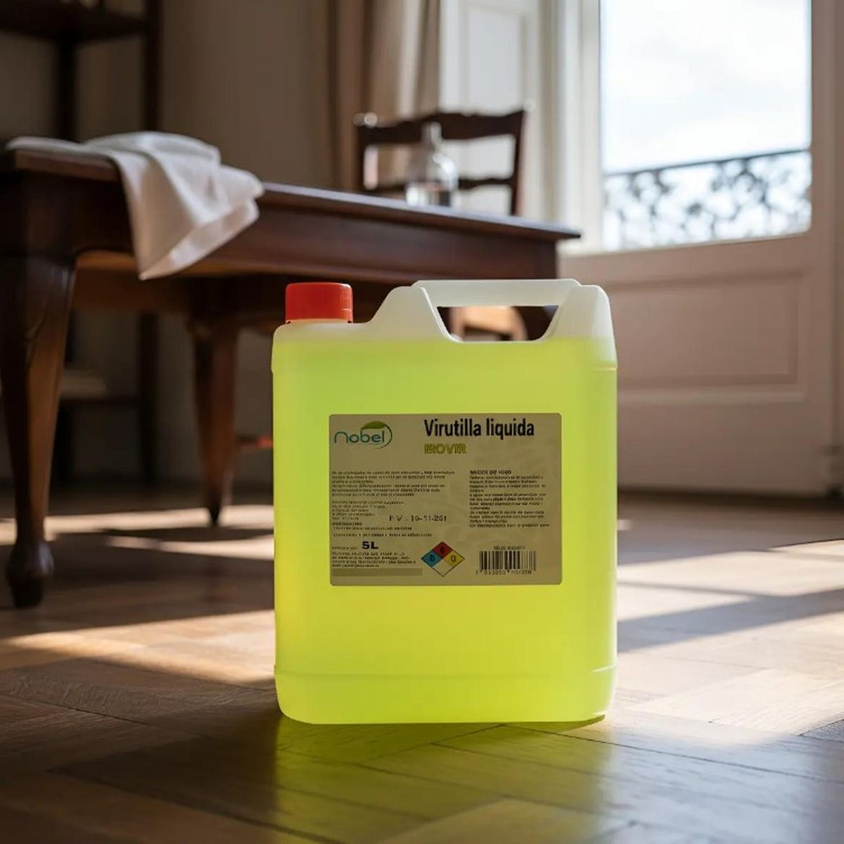 GENERICO - Virutilla Liquida Removedor De Cera para pisos 5 litros