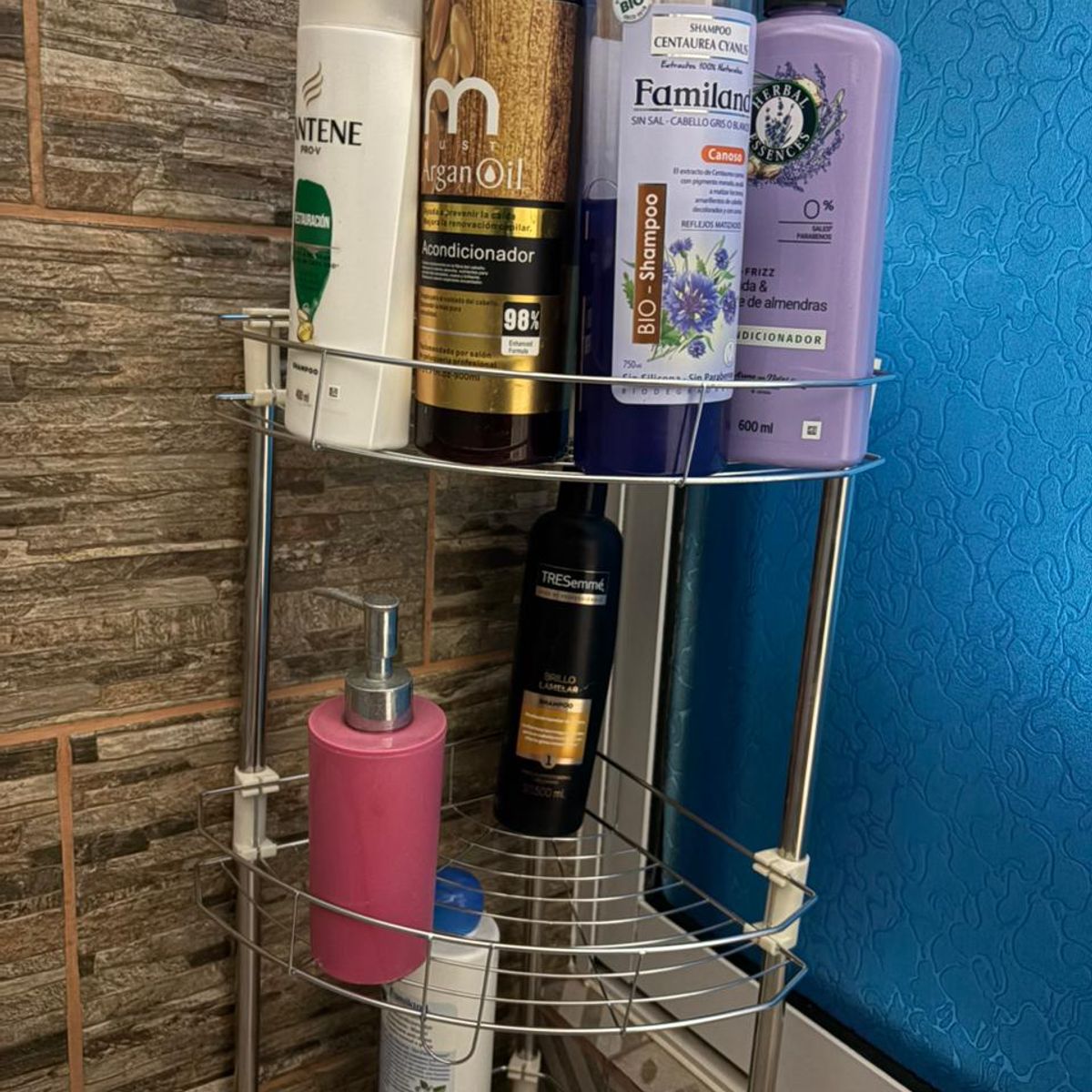 GENERICO - Organizador Esquinero Ducha Baño Multiuso 3 Pisos