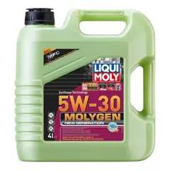 LIQUI MOLY - Aceite Para Motor 5W30 DPF Molygen Tecnología Sintética 4 Litros